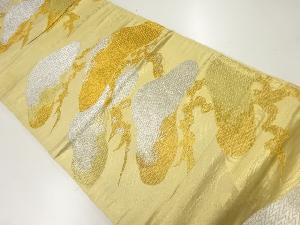 アンティーク　笠松模様織出し袋帯（材料）